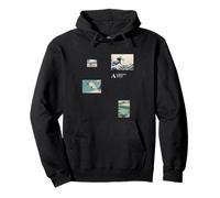 Japanese Vintage Graphic Art Vintage Collage PAPL843 Pullover Hoodie
