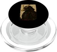 Japanese Vintage Samurai Crow Anime Warrior Fighter Ukiyo-e PopSockets PopGrip for MagSafe