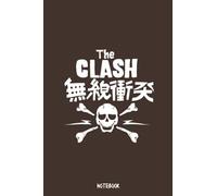 Japanese Vintage The Clash Notebook: Notebook 120 pages | 6 x 9 | Journal | Diary | gift For Students, Teens, and Kids