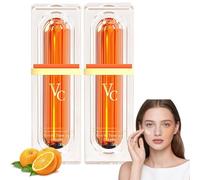 Japanese Vitamin C Makeup Tone up Creams, Moisturizing Brightening Concealer Tone up Cream, Five Vitamin C Tone-Up Cream, Quick Moisturizing Brighten Concealer Smooth, for All Skin (2Pcs)