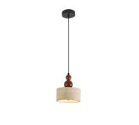 Japanese Wabi Sabi Light 9W Retro Vintage Farmhouse Lamp Travertine Kitchen Island Ceiling Chandelier Light Fixture Adjustable Nordic Led Natural Sthanging Lamp