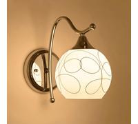 Japanese Wall Lighting Nordic Wall Sconce Modern Simple Bedroom Bedside Lamp for Villa Hallway Living Room Foyer Hotel(1-Lights)