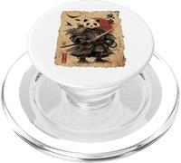 Japanese Warrior Panda Samurai Art Ninja Anime Ukiyo-e PopSockets PopGrip for MagSafe