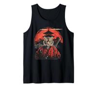 Japanese Warrior Temple Japanese Samurai Tiger Samurai Tiger Tank Top