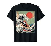 Japanese Wave Japan Red Pandas Animal Cute Red Panda T-Shirt