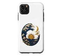 Japanese Wave - Sun - Moon Celestial Ocean Case for iPhone 11 Pro Max