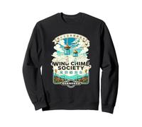 Japanese Wind Chime Rural Japan Summer Kanji Souvenir Sweatshirt
