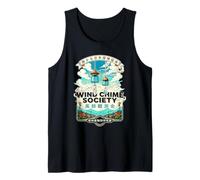 Japanese Wind Chime Rural Japan Summer Kanji Souvenir Tank Top