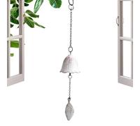 Japanese Wind Chimes Japanese Traditional Wind Chimes Decor Neutral Metal Traditional Zen Memorial Windchime for Porch Garden Patio Indoor Home Yard Decor with Calming Sounds