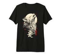 Japanese Wolf Kanji Japan Wolf Premium T-Shirt