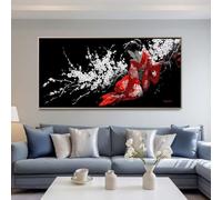 Japanese Woman Diamond Art Kits Adults Large 5D Flowers Diamond Painting Kits, DIY Full Drill Crystal Art Rhinestone Embroidery Cross Stitch Arts and Crafts for Adults 78.7x39.4 Inch/200x100 cm -LR292