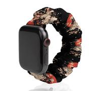 Japanese Woman Red Sun Tiger Cherry Smartwatch Replacement Band Compatible with IWatch Soft Elastic Wristbands Watch Strap 38mm/40mm