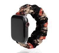 Japanese Woman Red Sun Tiger Cherry Smartwatch Replacement Band Compatible with IWatch Soft Elastic Wristbands Watch Strap 38mm/40mm