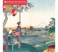 Japanese Woodblocks Mini Wall Calendar 2026 (Art Calendar)