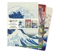 Japanese Woodblocks Set of 3 Standard Notebooks