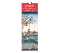 Japanese Woodblocks Slim Calendar 2027 (Art Calendar)
