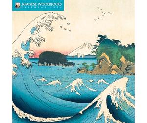 Japanese Woodblocks Wall Calendar 2025 (Art Calendar)