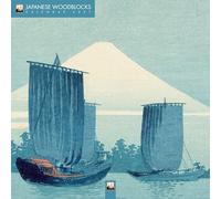 Japanese Woodblocks Wall Calendar 2027 (Art Calendar): Original Flame Tree Publishing-Kalender [Kalender]
