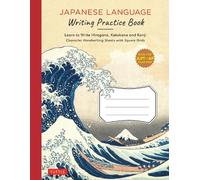 Japanese Writing Practice Book