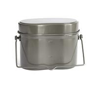 Japanese WW2 Mess Kit Grey WWII Collection Outdoor 3 in 1 Lunch Box Cookware