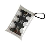 Japanese Yen Coin Holder - Set of 2 14 x 8 cm 6 Compartments Hard Shell Dispenser Rectangular Coin Sorter, Change Made of | For Car Purse Collector Purse Storage Coin Dispenser