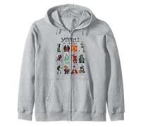 Japanese Yokai Zip Hoodie