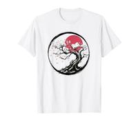 Japanese Zen Bonsai Book Tree Reading Lover Aesthetic T-Shirt