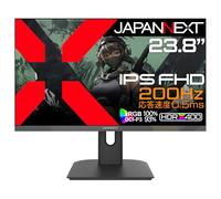 JAPANNEXT 23.8" IPS Full HD (1920x1080) 200Hz 0.5ms Camo Gaming Monitor | Height & Tilt Adjustable (HSP) Built-in Speakers | 100% sRGB G-Sync/FreeSync | JN-IPS238FHD200F-HSP-Camo