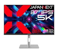 JAPANNEXT 27" IPS 5K (5120x2880) PC Monitor | HDR | Charging Via USB-C(90W) Adjustable Height & Tilt (HSP) Built-in Speakers | sRGB 100% G-Sync/FreeSync | 2 Year Warranty | JN-IPS275K-HSPC9