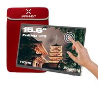 JAPANNEXT Portable Touch Screen | 15.6" | Full HD | HDR | IPS Panel with HDMI/USB-C | G-Sync/FreeSync