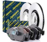 JAPANPARTS Front Brake Discs + Pads NISSAN Micra IV Note 1.2 1.5 76-98 CV 56