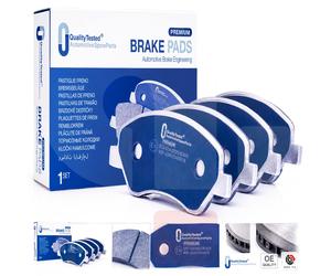 JAPANPARTS Front Brake Pad Kit For FIAT TIPO 1.0 1.3 1.4 95 120 CV 70 88 KW