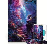 Japans Magical Forest 1000 Piece Jigsaws for Adults Puzzle Logic Workout Precise Connection Home Play (50x75cm)