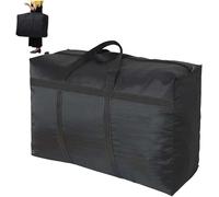 Japard Extra Large Duffle Bag for Travel - for Men Gear Bag for Storage Foldable Weekender Bag for Overnight Camping, Black, 100L ,1 Pack, L, 1 Pc