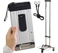 Japard Mini Folding Lightweight Hand Truck, Stylish and Portable Carrying Cart, Compact for Travel - Light and Medium Load Capacity up to 44lbs Business Trip
