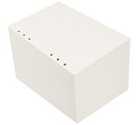 JAPCHET 10 Pack 450 Sheets/ 900 Pages A5 Dotted Paper, A5 Dotted Refill Paper Planner Inserts Dot Grid 6 Hole Punched for 21 x 14.2 cm Notebook