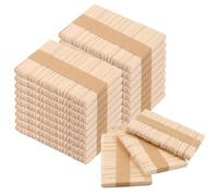 JAPCHET 2000 Pcs Wooden Craft Sticks, 2.5 Inch Mini Popsicle Stick Ice Cream Sticks for Creative Designs, DIY Crafts, Home Art Projects