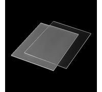 JAPCHET 5 PCS 3mm A5 Clear Acrylic Sheets, 210 x 148mm Transparent Plastic Acrylic Boards for Picture Frame, Painting, Craft Project