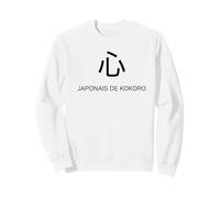 Japonais de Kokoro en noir Sweatshirt