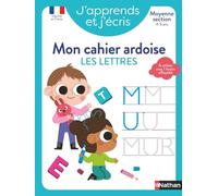 J'apprends et j'écris - Mon cahier ardoise Les lettres MS