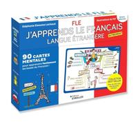 J'apprends le français langue étrangère autrement: 90 cartes mentales pour apprendre facilement les bases du français ! Niveau débutant
