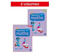 J'apprends les maths CE1 fichier de l'élève en 2 volumes: Fichiers 1 et 2, pack en 2 volumes