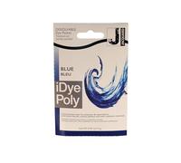 Jaquard IDYE Poly Blue Fabric Dye for Synthetic Fabrics and Clothes - No Mess Sachet