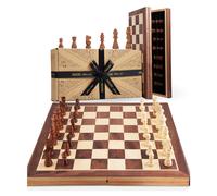 Jaques of London Large Chess Sets | 15" Chess Board | Premium Wooden Set For Adults Luxury | Chess Set For Adults with Staunton Chess Pieces | Since