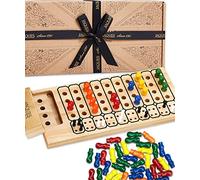 Jaques of London Mind Genius | Code Breaking Wooden Board Game | Logic & Brain Training Strategy Games | Since 1795