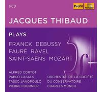 Jaques Thibaud plays Franck, Debussy .