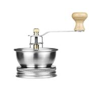 Jar Coffee Grinder, Manual Coffee Bean Mill, 10cm Stainless Steel Grinder Lid For Wide Mouth Jars, Sturdy Portable Hand Crank Tool For Home Brewing, Kitchen Accessories
