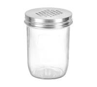 Jar Grater Lid - Cheese Shredder for Kitchen Use, Fits Wide Mouth Jars, Vegetable Grating Tool for Carrots, Zucchini, Hard Cheese, Stainless Steel Accessory for Prep Work, Space