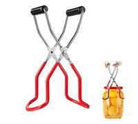 Jar Lifter Tongs, Stainless Steel Jar Lifter with Grip Handle, Canning Tongs, for Home, Kitchen, 1 Pack