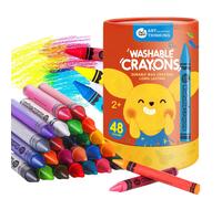 Jar Melo Washable Crayons 48 Colors